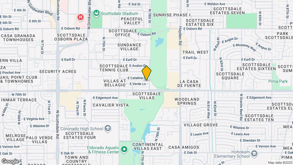 7754 E Verde Ln Map and Location Details