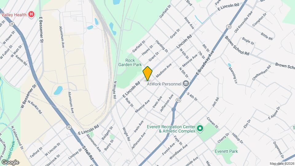 1509 Madison Ave Map and Location Details