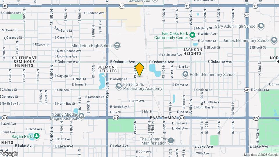 2608 E Cayuga St Map and Location Details