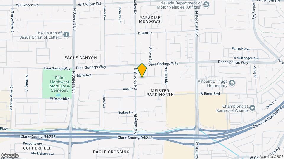 5317 Blue Evergreen Ave Map and Location Details
