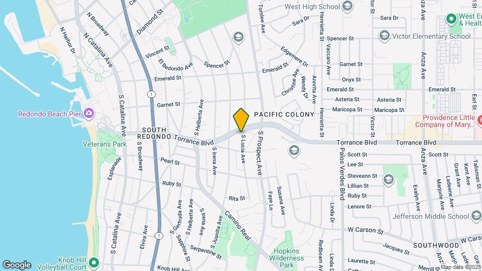 301 S Lucia Ave Mapa y Detalles de la Ubicación