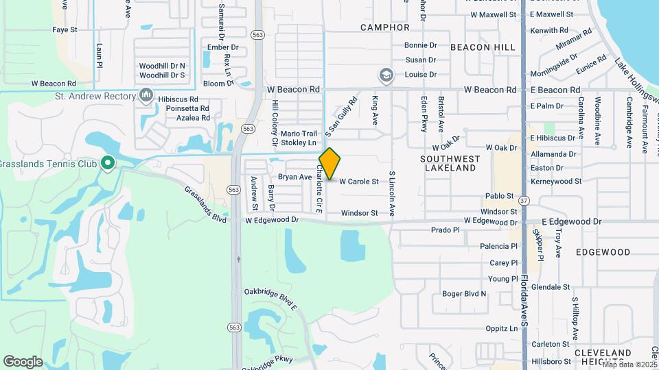 936 W Carole St Map and Location Details