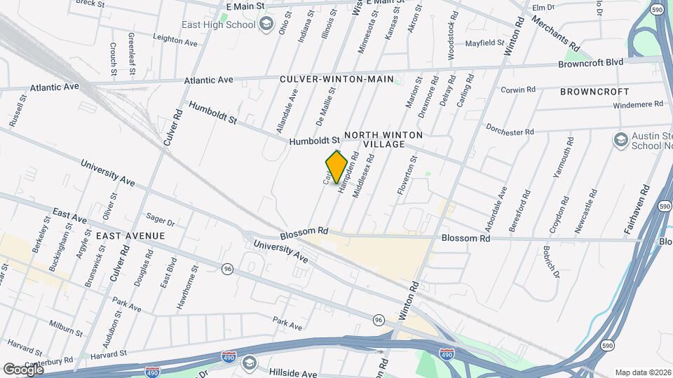 103-105-105 Hampden Rd Map and Location Details