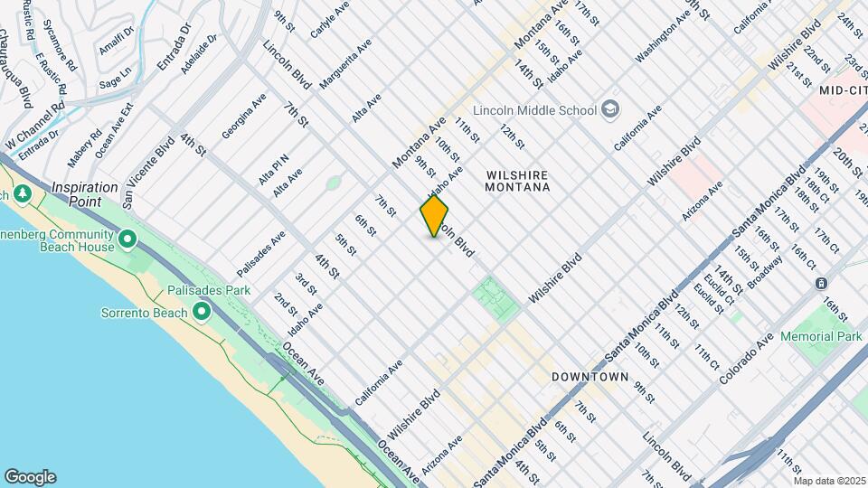 947 7th St Map and Location Details