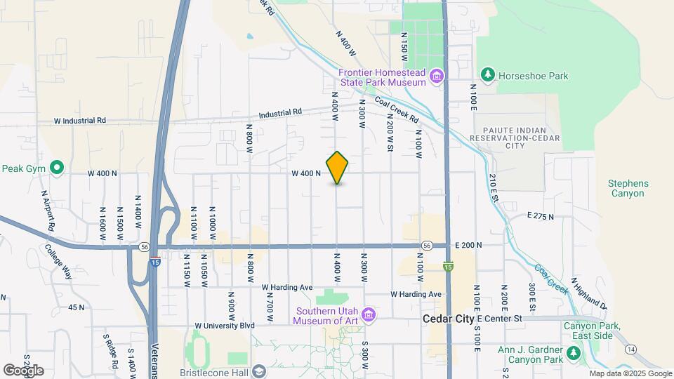 352 W 400 N Map and Location Details