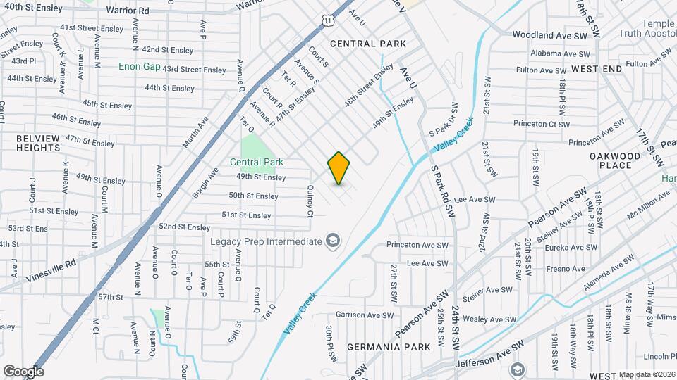 4929 Avenue R Map and Location Details