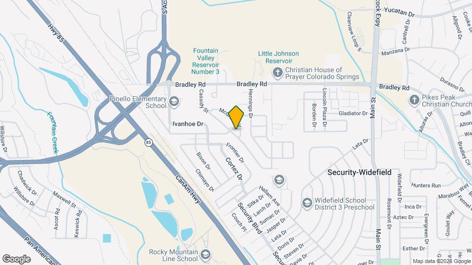 4475 Cassidy St Map and Location Details