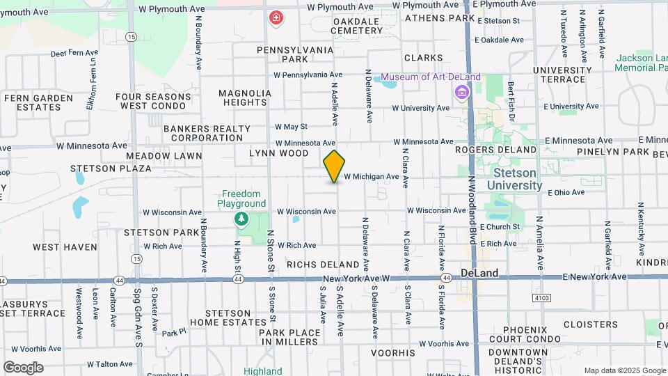 501 W Ohio Ave Map and Location Details