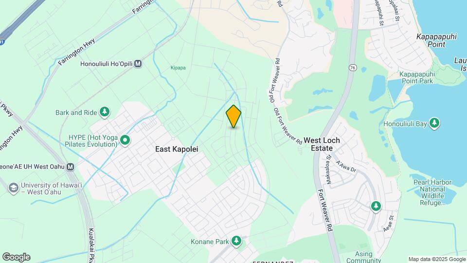 91-1782-1782 Kohanahana Lp Map and Location Details