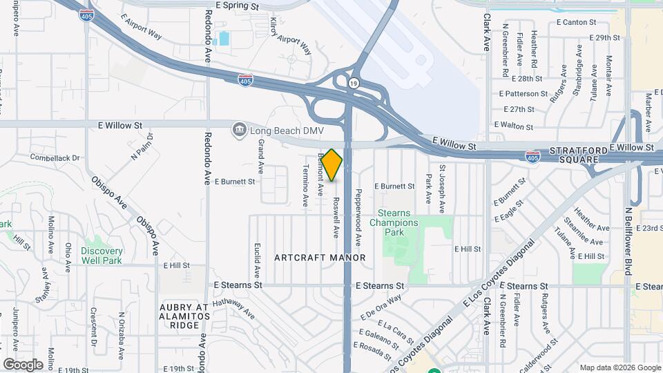 2401 Roswell Ave Map and Location Details