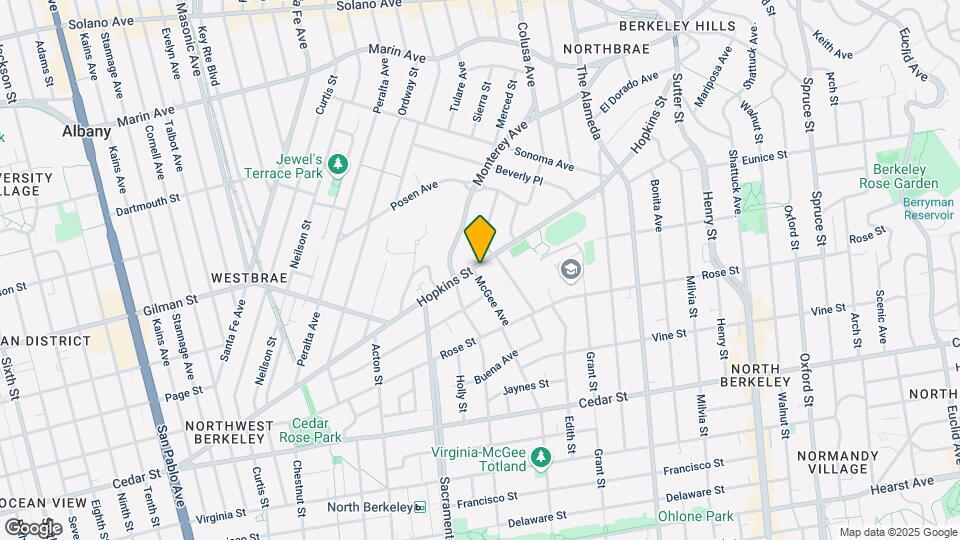 1612 Hopkins St Map and Location Details
