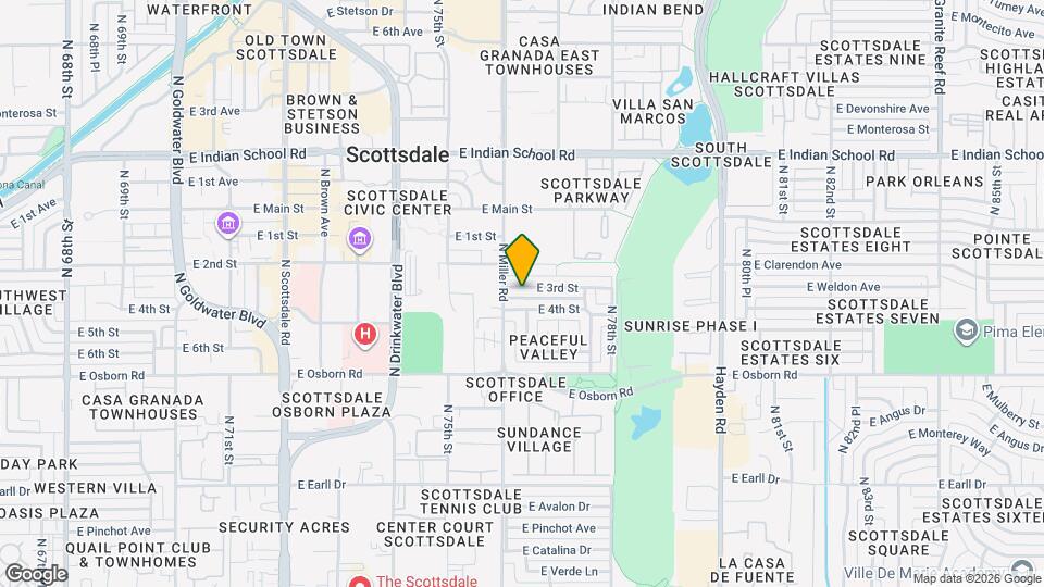 7615 E 3rd St Map and Location Details