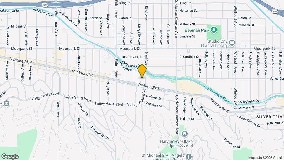 4217 Ethel Ave Map and Location Details