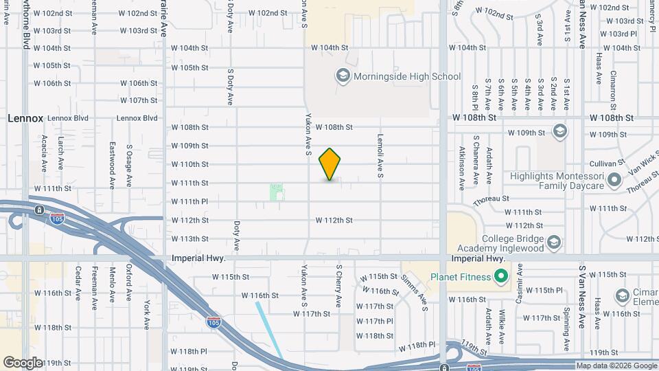 3518 W 111th St Map and Location Details