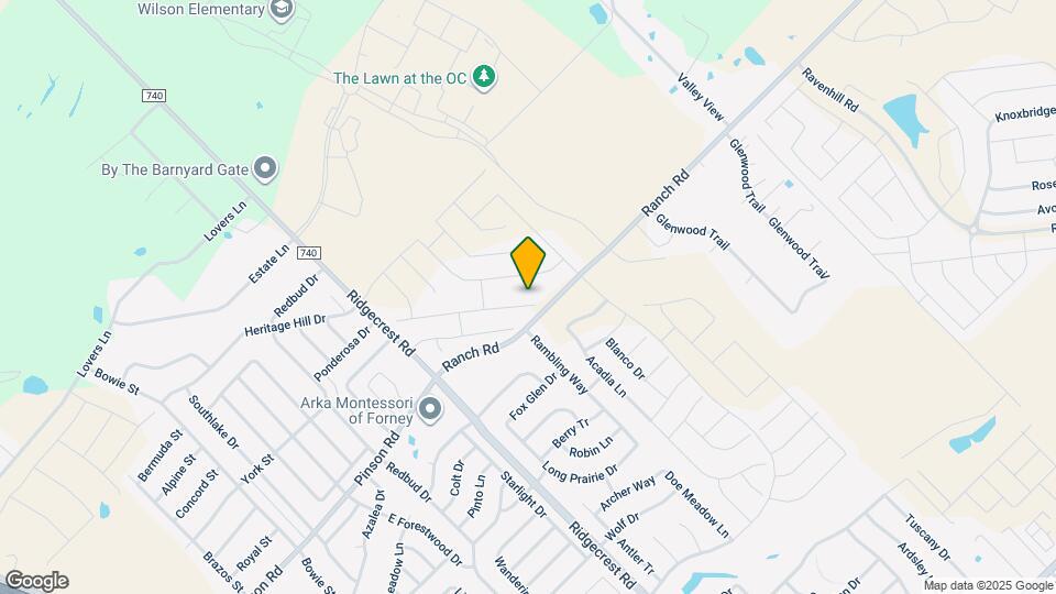 222 Independence Tr Map and Location Details