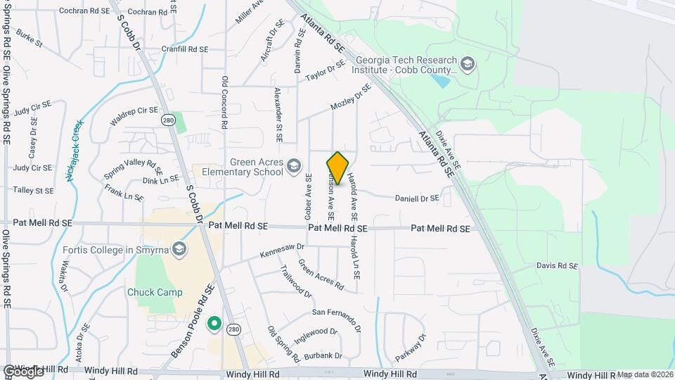 2021 Benson Ave SE Map and Location Details