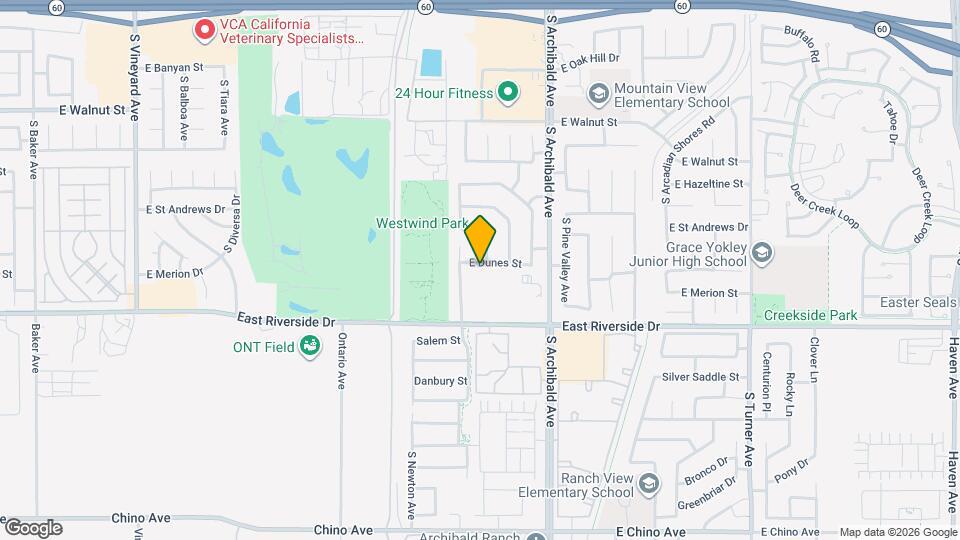 2540 E Dunes St, Unit B Mapa y Detalles de la Ubicación
