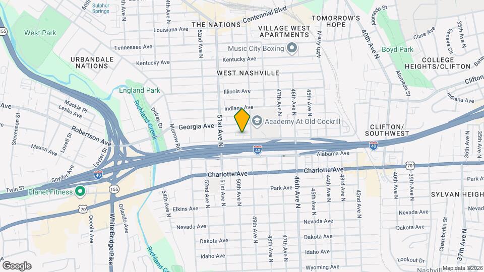 4908 Delaware Ave Mapa y Detalles de la Ubicación