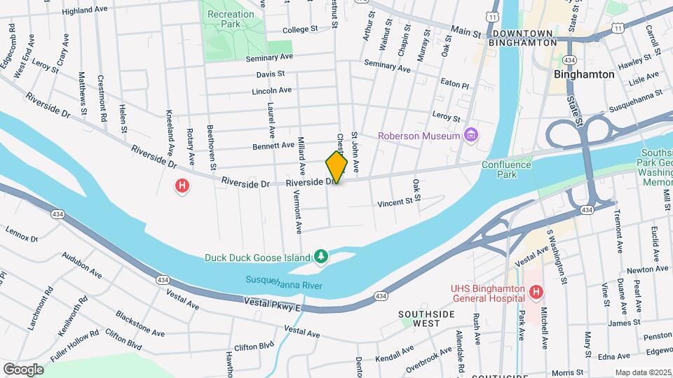 77 Riverside Dr Map and Location Details