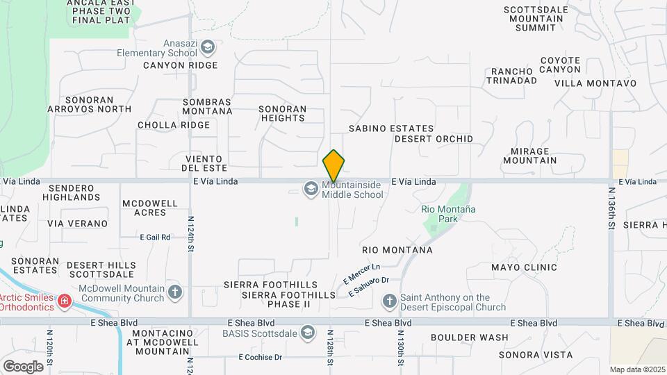 12810 E Yucca St Map and Location Details