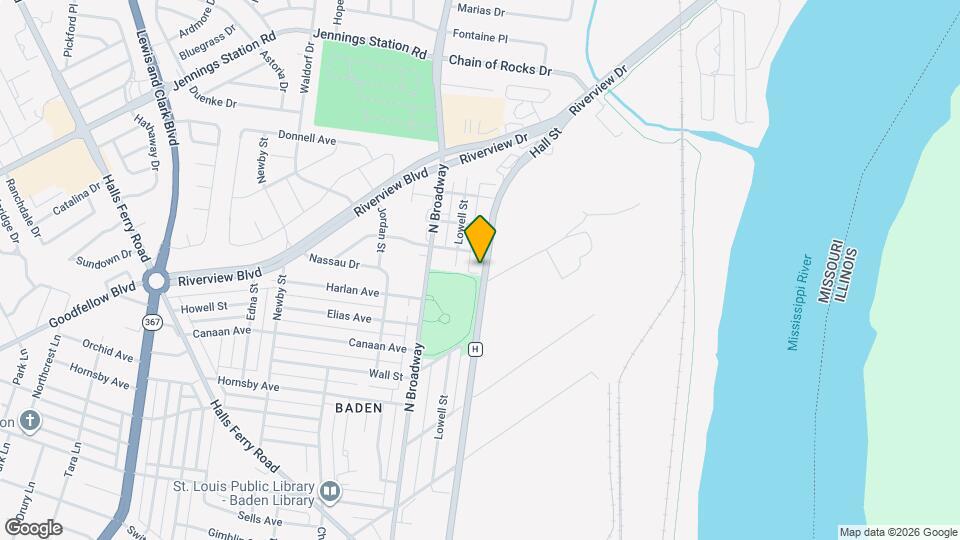 610R Fremont St Map and Location Details