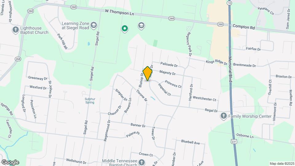 755 Regal Dr Mapa y Detalles de la Ubicación