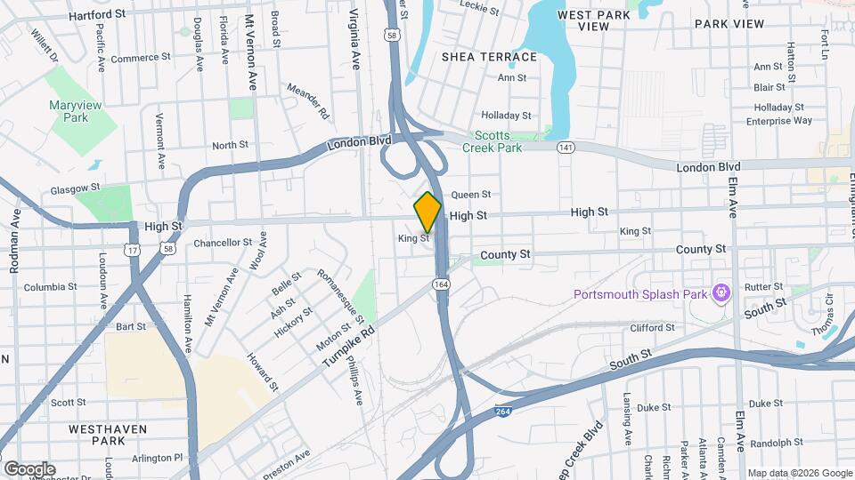 2211 King St Map and Location Details