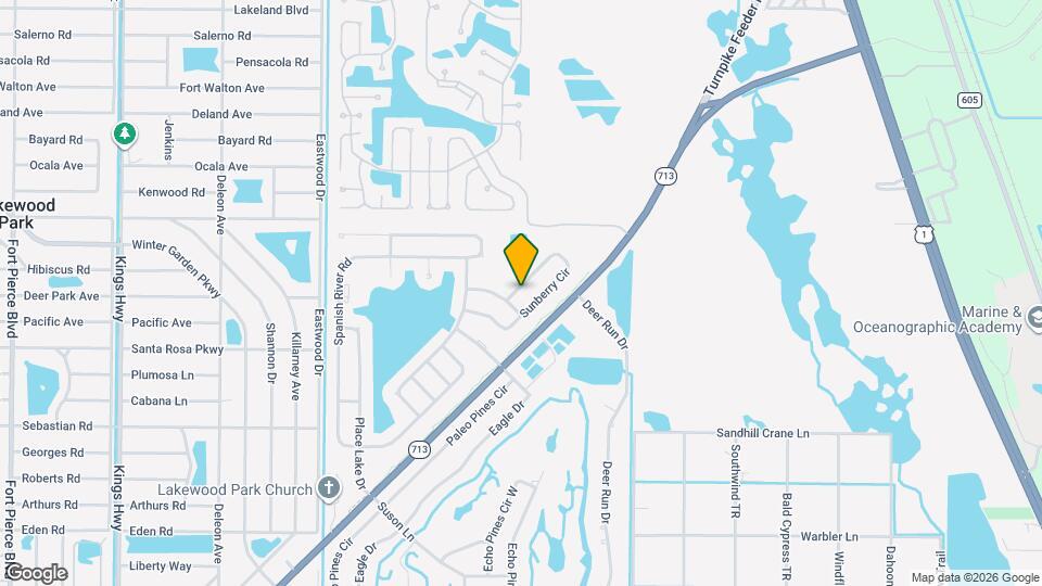 5614 Sunberry Cir Map and Location Details