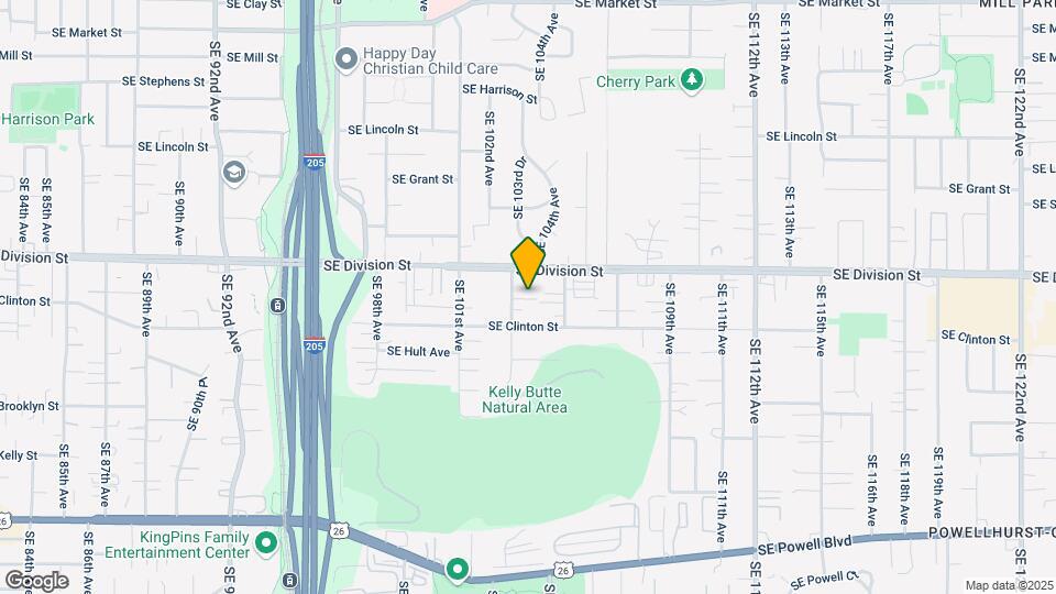 2604 SE 103rd Dr Map and Location Details