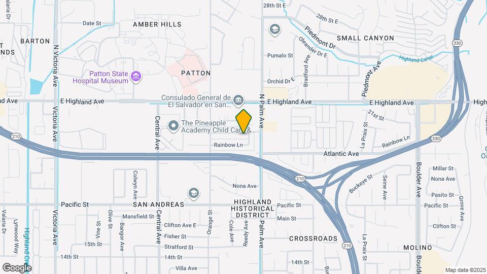 3535 20th St Map and Location Details