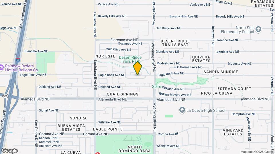 7419 Desert Eagle Rd NE Map and Location Details