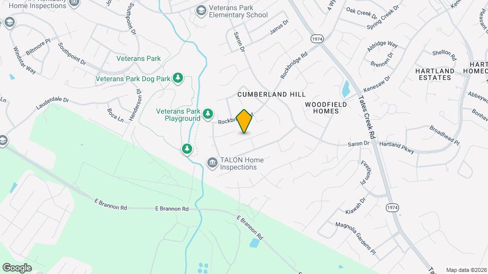 929 Woodglen Ct Map and Location Details