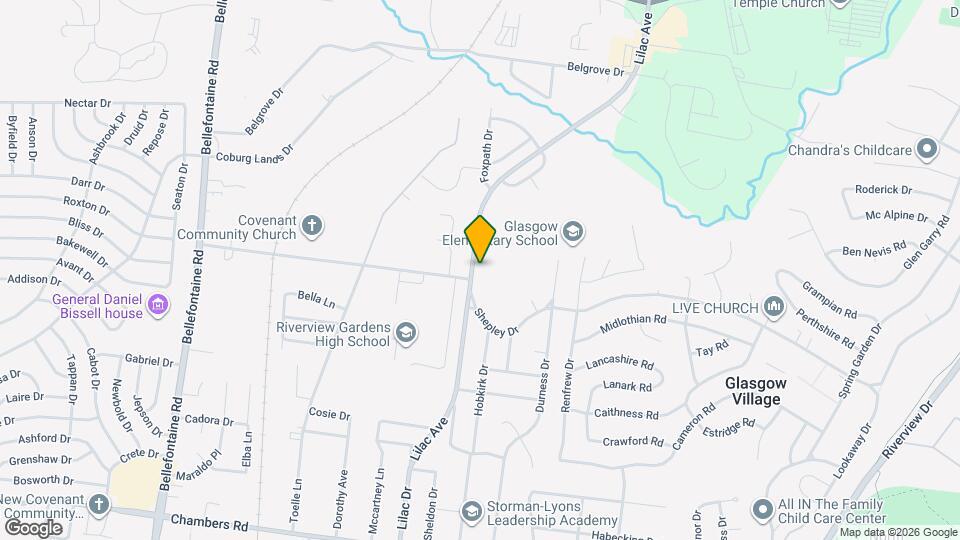 10508 Lilac Ave Mapa y Detalles de la Ubicación