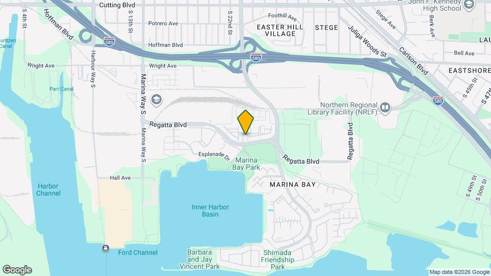 2527 Baywood Way Map and Location Details