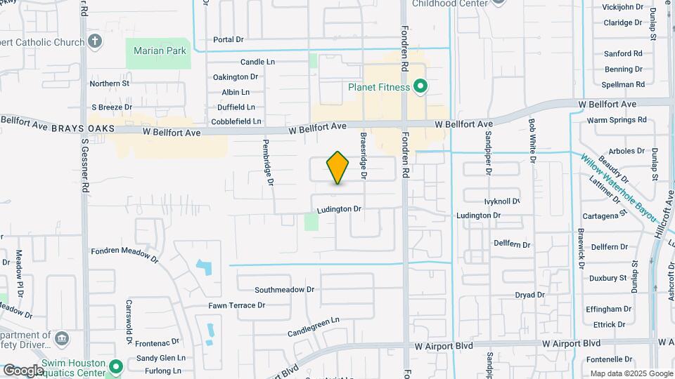 7626 Coachwood Dr Map and Location Details