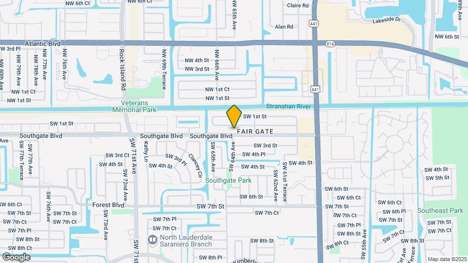 6335 Southgate Blvd Map and Location Details