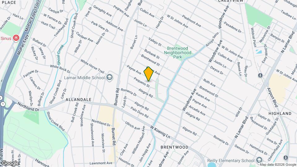 1904 Pequeno St Map and Location Details