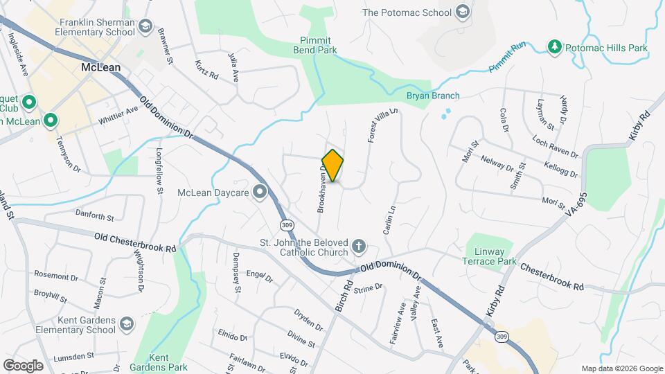 1513 Oakview Dr Map and Location Details