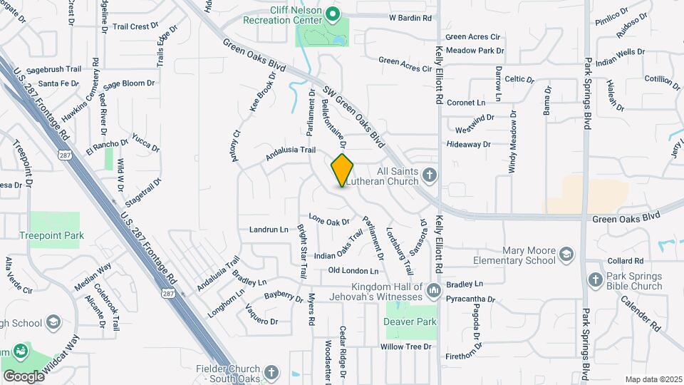 5409 Parliament Dr Map and Location Details