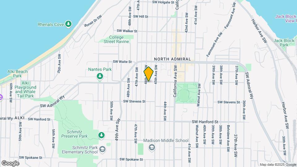 4511 SW Lander St Map and Location Details