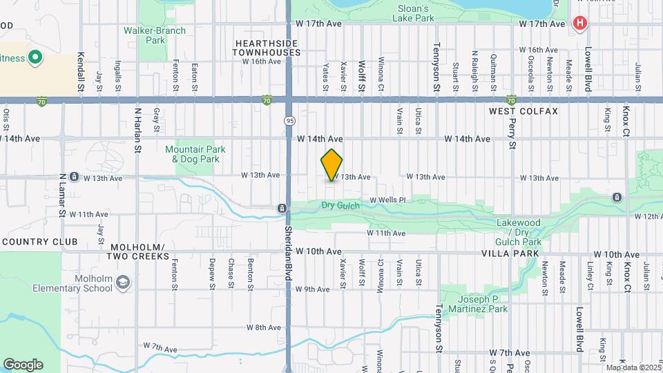 1272 Yates St Map and Location Details