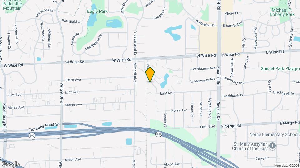 1298 Leonard Dr Map and Location Details