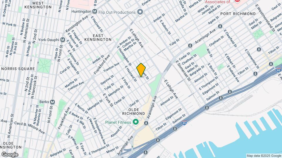 2343 E Huntingdon St Map and Location Details