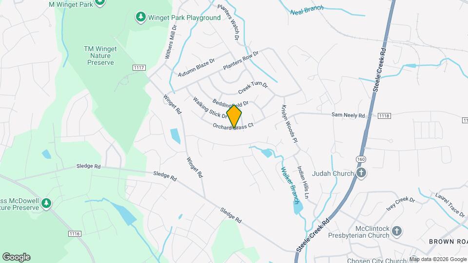 10132 Orchard Grass Ct Map and Location Details