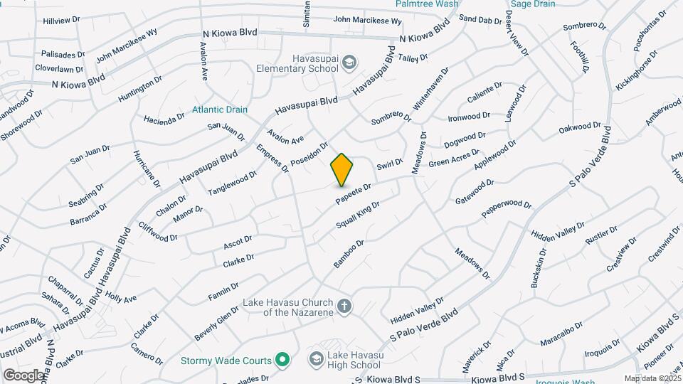 2775 Papeete Dr Map and Location Details