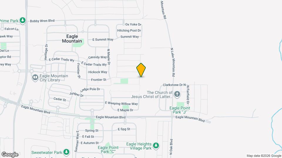 4292 N Poplar St Map and Location Details