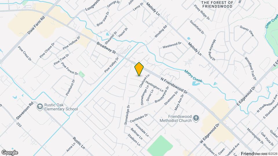 805 Camelot Ln Map and Location Details