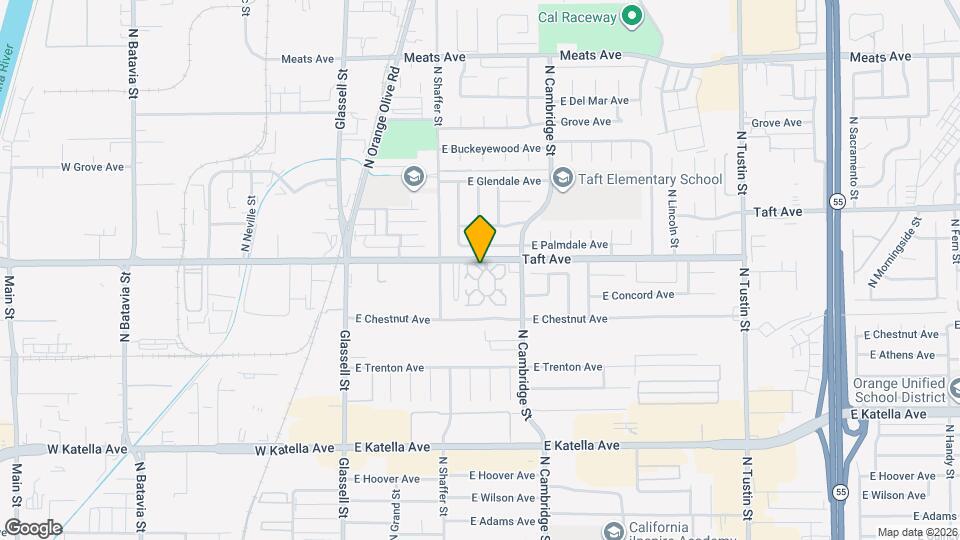 700 E Taft Ave Mapa y Detalles de la Ubicación