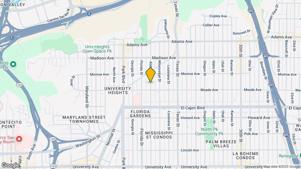 4434 Alabama St Mapa y Detalles de la Ubicación