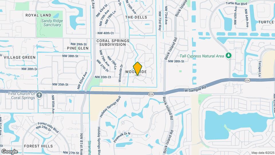 3568 Sanctuary Dr Map and Location Details